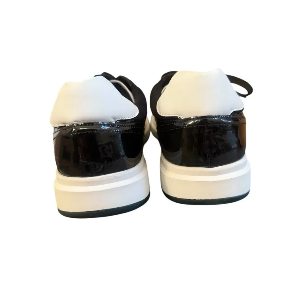 Stacy Adams Cashton Black Patent Sneakers | Men’s 13 | NIB